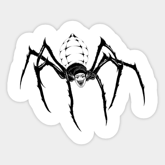 corrupted spider Sticker by NITO